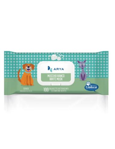 Salviette Arya Maxi Formato 40 pezzi. Igieni per cani e gatti .