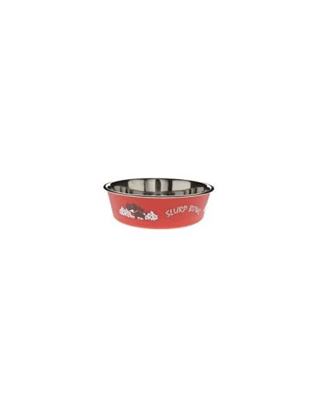 Ciotola Bella misura small cm 14 450 ml. colore Rosa. Ciotole per cani