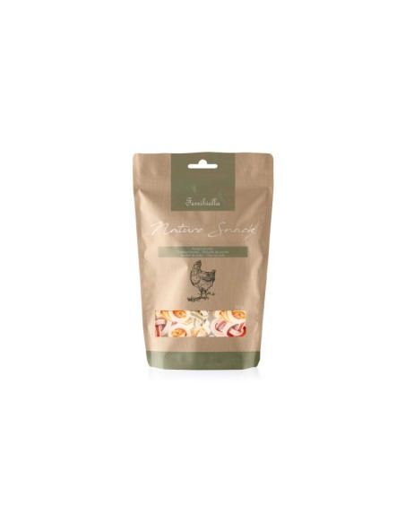 Nodini Di Pollo, Clorofilla E Betacarotene gr 80. Snack per cani