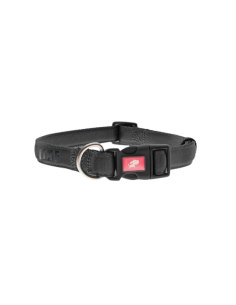 Collare Regolabile Fuss- Comfort mm 20 Nero. Guinzagli e Collari per cani