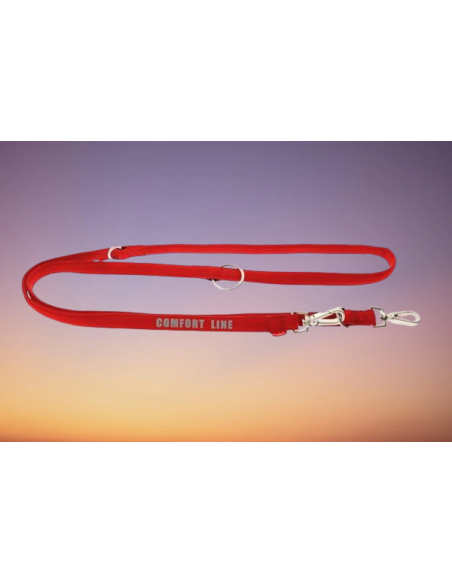 Guinzaglio addestramento Fuss- Comfort mm25/cm220. Rosso. Guinzagli e Collari per caniU