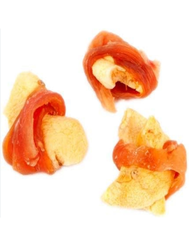 Involtino Di Pollo e Mela gr 80. Snack per cani