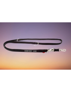 Guinzaglio Addestramento Fuss-Comfort mm 25 cm 220 Nero. Guinzagli e Collari per Cani. 2