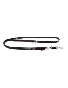 Guinzaglio Addestramento Fuss-Comfort mm 25 cm 220 Nero. Guinzagli e Collari per Cani.