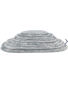 Cuscino Jimmy Soft Peluche 64x41 cm . Grigio. Cuscini per cani. 2