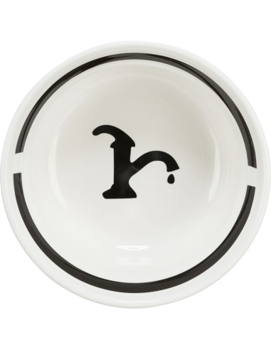 Ciotola Water in ceramica 0,6litri. Ciotole per cani.
