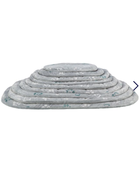 Cuscino Jimmy Soft Peluche 70x47 cm Grigio. Cucce e Cuscini per Cani.