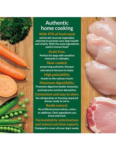 Arquivet Fresh Home Fish Stew 280 gr . Cibo Umido per Cani .