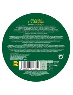 Arquivet Fresh Home Duck Stew 280 gr . Cibo Umido Per Cani . 2