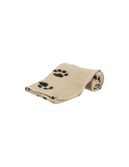 Coperta Barney cm 150x100 Beige con impronte . Cucce e Letti per cani