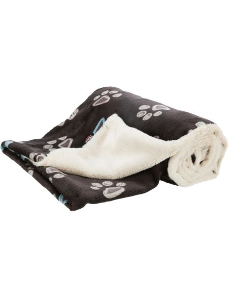 Coperta Jimmy 150x100 cm  Grigio Beige . Cucce e Letti per Cani .