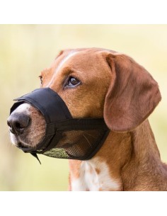 Museruola in nylon con rete mis 3medium . Addestramento e Agility per cani.