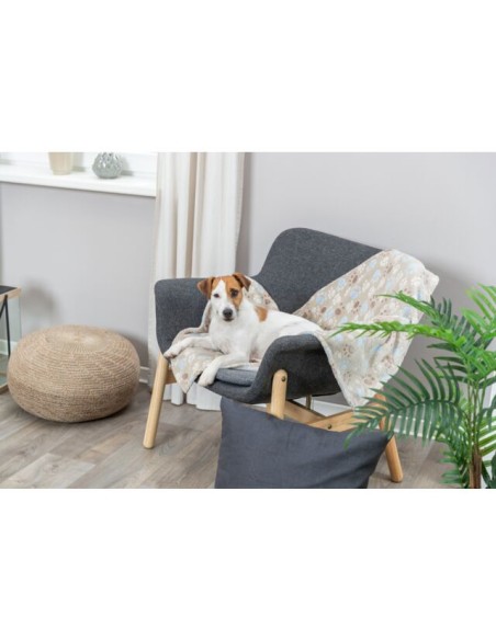 Coperta Laslo 100x70 Beige .Cucce e Letti per cani.