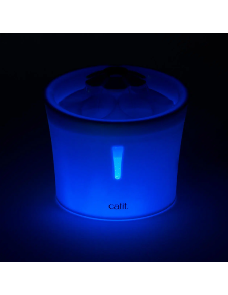 Catit Fontana Flower led 3 l . Ciotole automatiche per gatti.