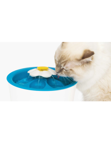 Catit Fontana Flower led 3 l . Ciotole automatiche per gatti.