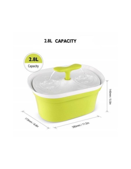 Fontanella Zampillo 2,8 litri. Accessori per Gatti