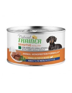 TRAINER SENSITIVE NO GLUTEN small e toy AGNELLO E RISO GR.150