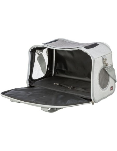 Borsa Libby 25x27x42 cm Grigio. Trasporto cani .
