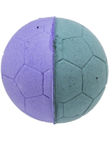 Pallina Gomma Morbida 4,3 cm . Giochi per gatti .