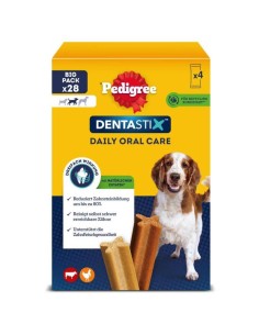 Pedigree Dentastix 28 pezzi taglia Media . Snack per cani.
