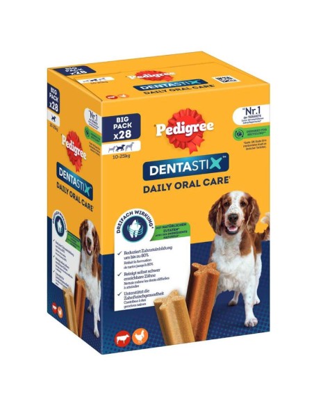 Pedigree Dentastix 28 pezzi taglia Media . Snack per cani.
