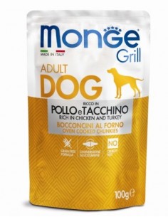 MONGE BUSTA GRILL POLLO E TACCHINO GR.100