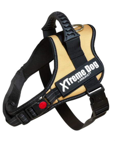 Pettorina Extreme Dog taglia xxlarge  Caramello. Arquivet . Collari e Guinzagli per cani.