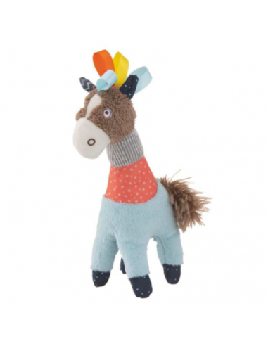 Cavallino In Tessuto e Peluche . Giochi per cani