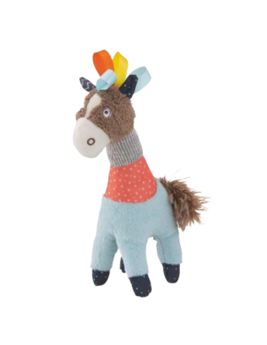 Cavallino In Tessuto e Peluche . Giochi per cani