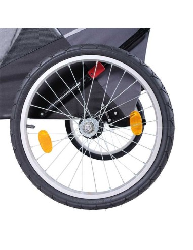 Passeggino trailer Hercules Innopet . Trasporto per cani