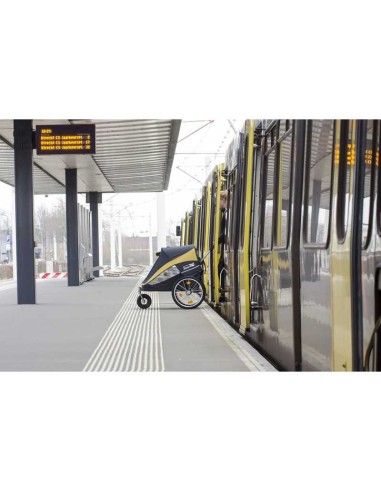 Passeggino trailer Hercules Innopet . Trasporto per cani