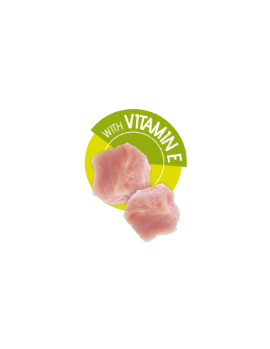 Monge Natural Tonno A Pinne Gialle  Con Pollo GR.80. Cibo Umido Per Gatti