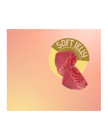 Monge Jelly Trancetti Di Tonno Pinne Gialle gr 80. Cibo Umido Per Gatti