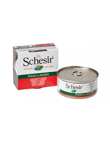 SCHESIR DOG POLLO/MANZO GR.150