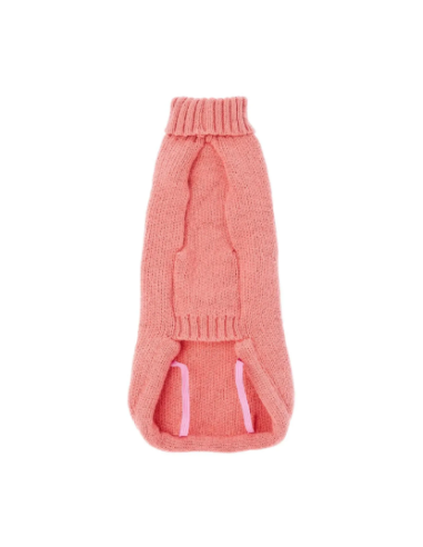 Dolcevita Soffio cm 30 Rosa . Abbigliamento per cani .