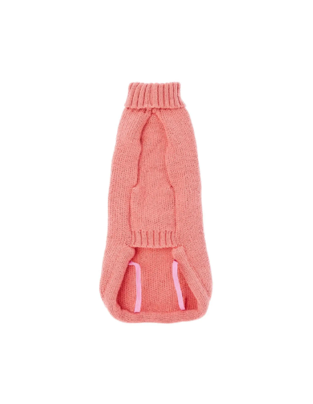 Dolcevita Soffio cm 30 Rosa . Abbigliamento per cani .