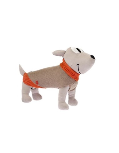 Maglioncino Scintilla cm 20 Marrone. Abbigliamento per cani.