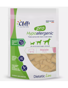 Cliffi Snack Pro Hypoallergenic Maiale gr 100. Snack per cani. 2