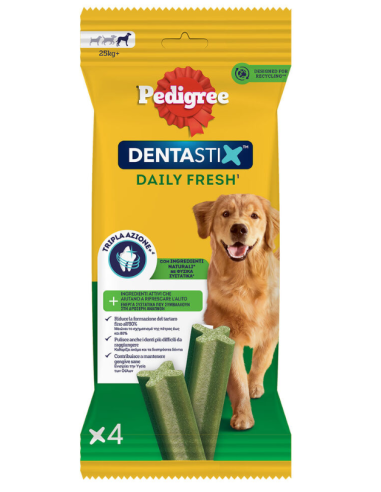 Pedigree Dentastix Fresh Large 4 pezzi gr 154. Snack per Cani
