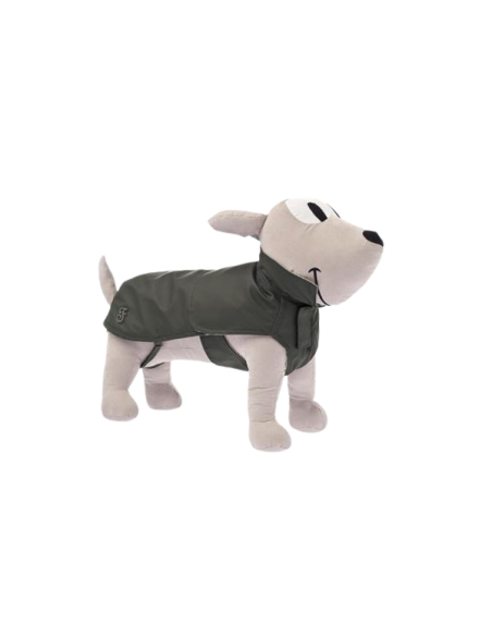 Impermeabile Rugiada 65 cm Verde. Abbigliamento per cani . Impermeabile Rugiada 65 cm Verde. Abbigliamento per cani .