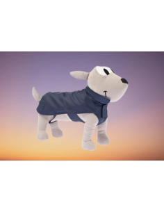 Impermeabile Rugiada 70 cm Blu. Abbigliamento per cani . 2