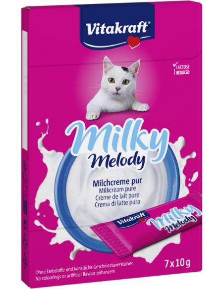 Vitakraft Cat milky Melody latte gr.70. Snack per gatti .