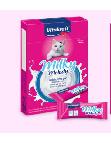 Vitakraft Cat milky Melody latte gr.70. Snack per gatti .