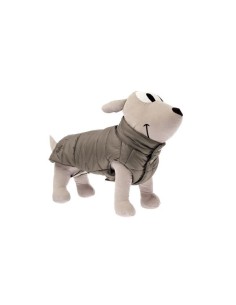 Piumino Levante 39 cm Marrone. Abbigliamento per cani.