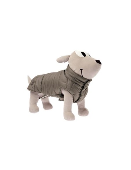Piumino Levante 33 cm Marrone. Abbigliamento per cani.