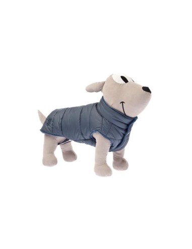 Piumino Levante 27 cm Blu. Abbigliamento per cani.