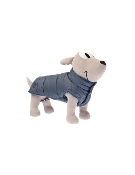 Piumino Levante 43 cm Blu. Abbigliamento per cani.
