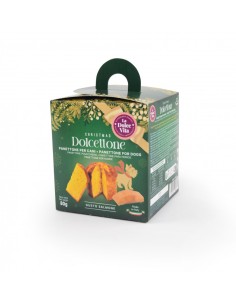 Dolcettone Panettone Per Cani Salmone gr 80. Snack per cani.