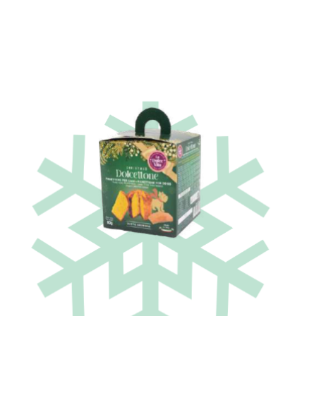 Dolcettone Panettone Per Cani Salmone gr 80. Snack per cani.