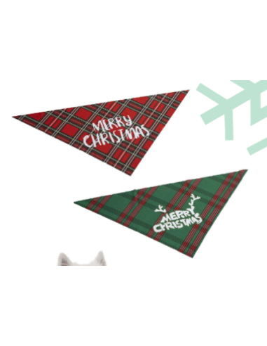 Bandana Natalizia . Abbigliamento per cani